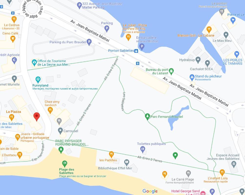 Studios Les Sablettes/La Seyne Sur Mer Exteriér fotografie